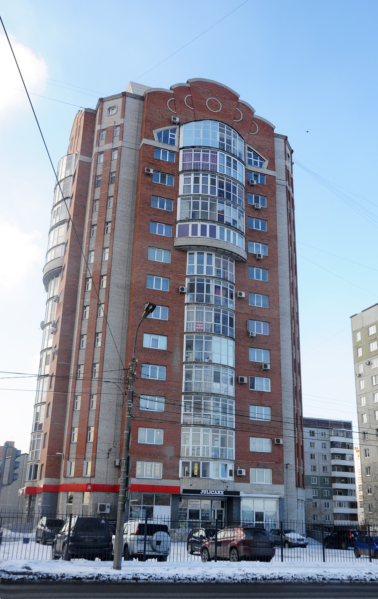 Omsk, Омская улица, 127 корп. 1 / улица Богдана Хмельницкого, 40 корп. 1