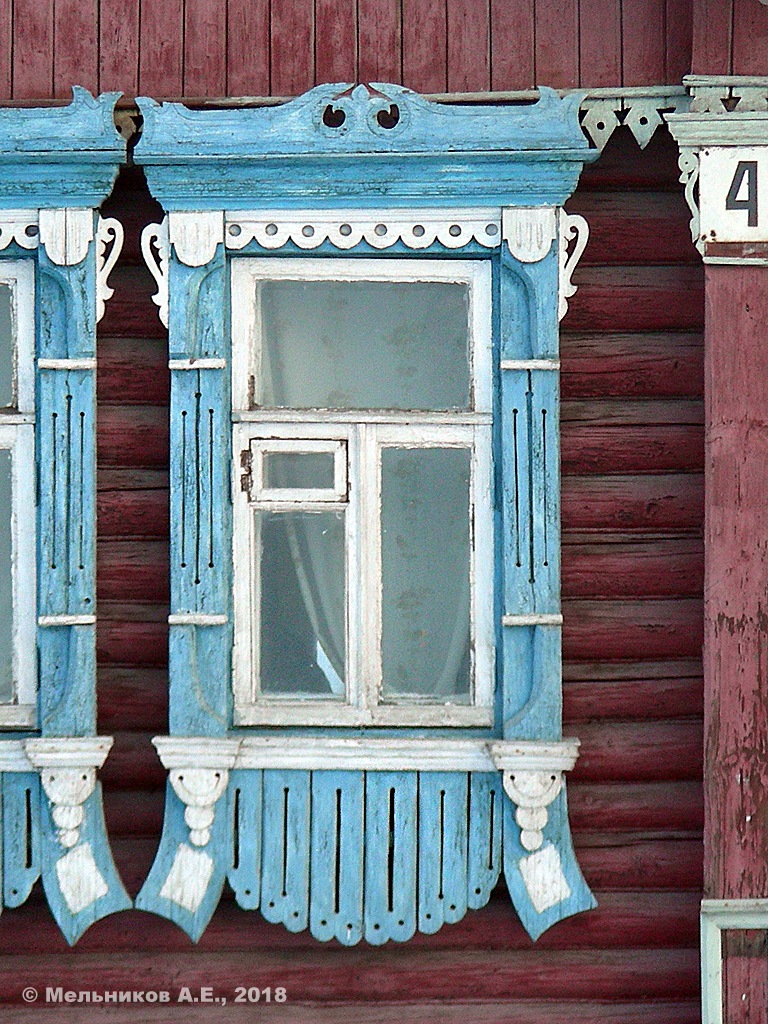 Иваново, Улица Бубнова, 4. Резные наличники