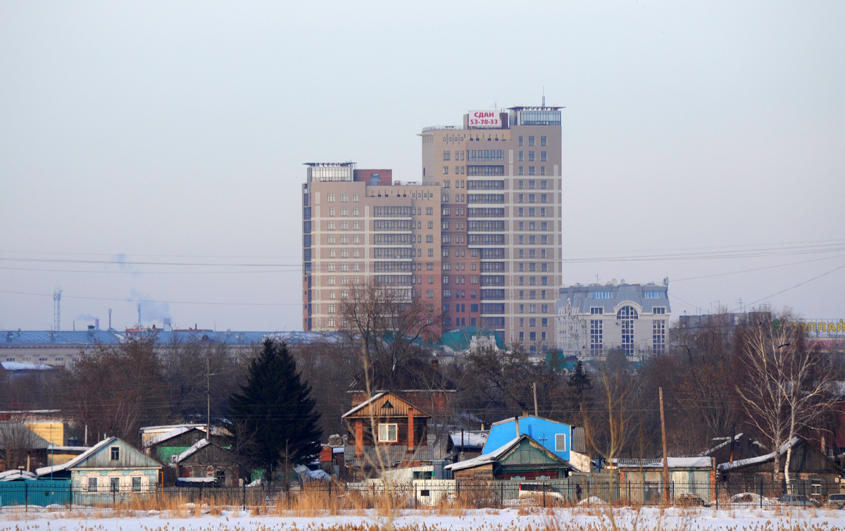 Омск, Сенная улица, 30; Улица Щербанева, 35