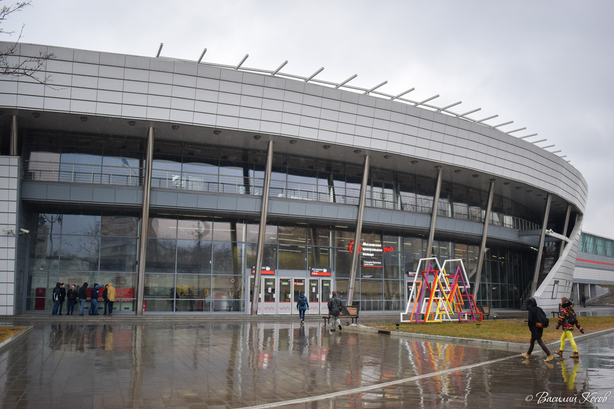 Москва, Московское центральное кольцо, станция МЦК «Лужники»