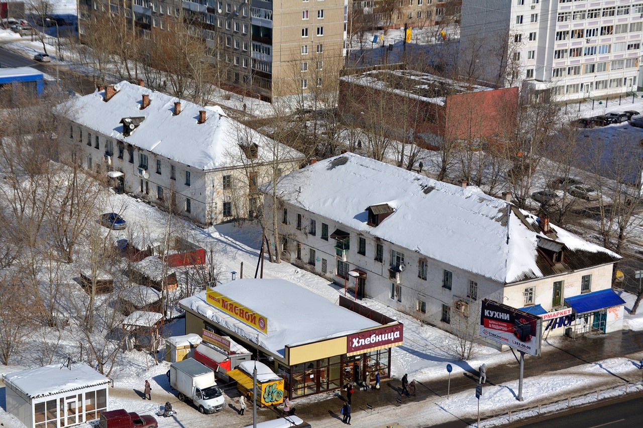 Perm, 1-я Рыночная улица, 1; 1-я Рыночная улица, 2; 1-я Рыночная улица, 2В