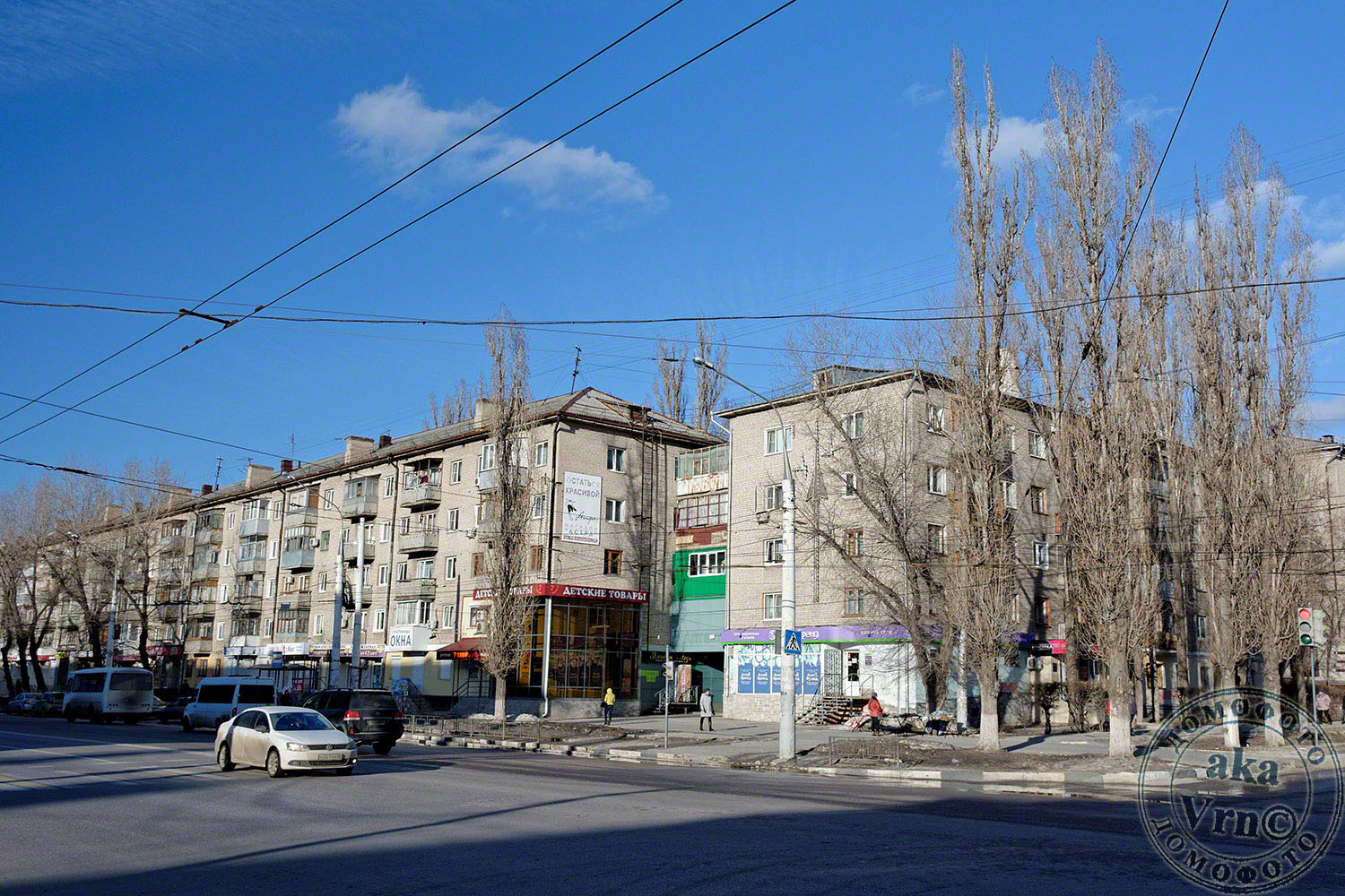 Воронеж, Ленинский проспект, 20 корп. 1; Улица Циолковского, 9