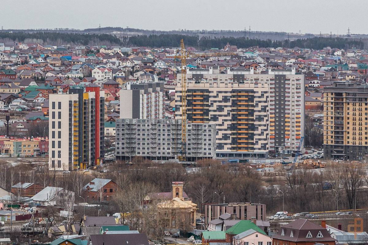 Казань, Улица Александра Курынова, 6 корп. 2; Улица Александра Курынова, 6 корп. 1; Улица Натана Рахлина, 7 корп. 2
