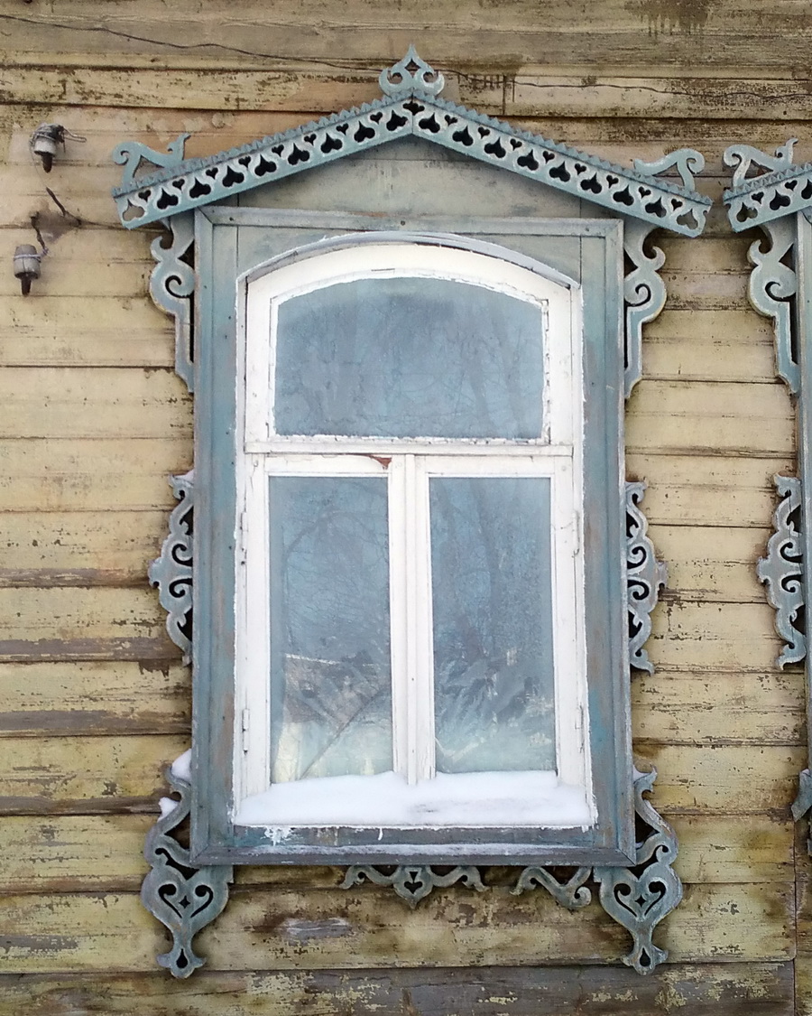 Petrovskoye, Подгорная улица, 12. Резные наличники
