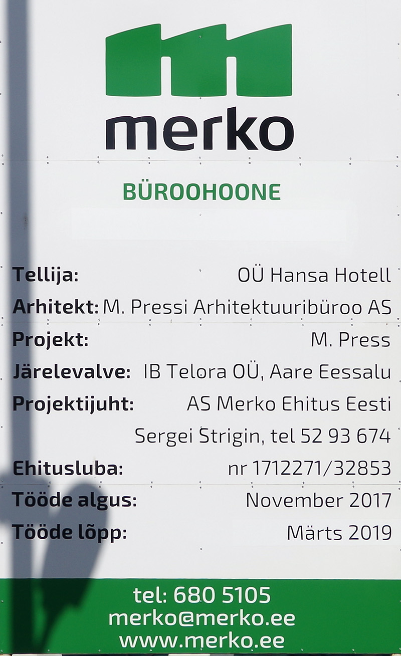 Tallinn, Sadama, 9A. Tallinn — Паспорта объектов