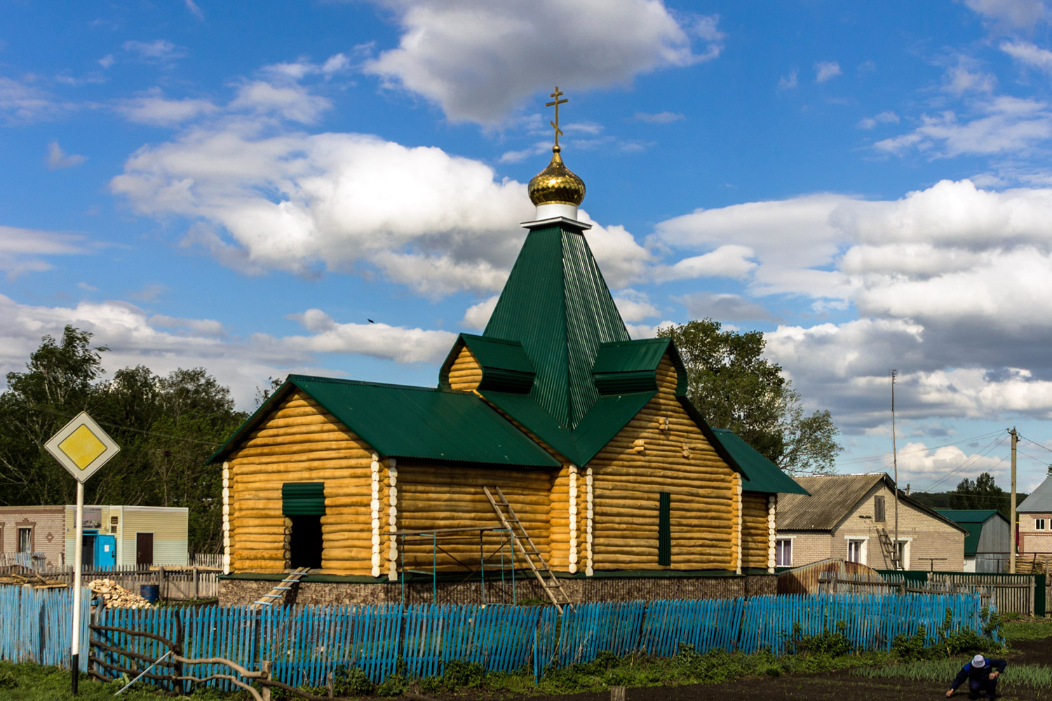 Челно-Вершинский район, прочие н.п., с. Новое Аделяково, Озёрная улица