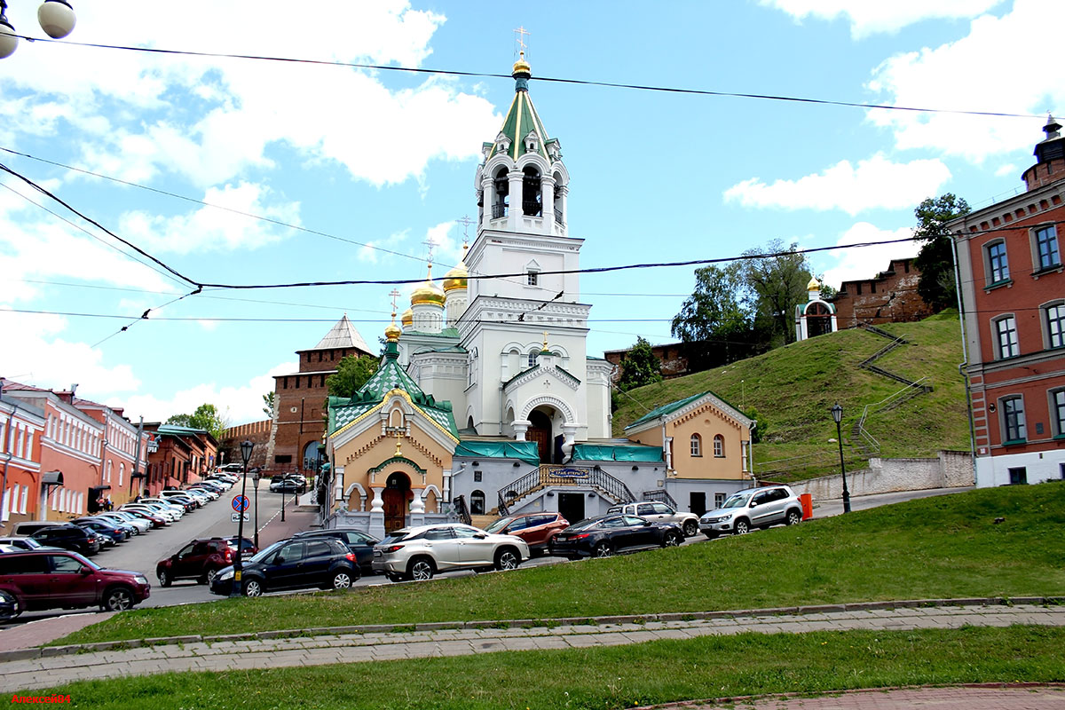 Нижний Новгород, Рождественская улица, 1Б (церковь); Рождественская улица, 1Б (часовня); Рождественская улица, 1Б (сторожка)