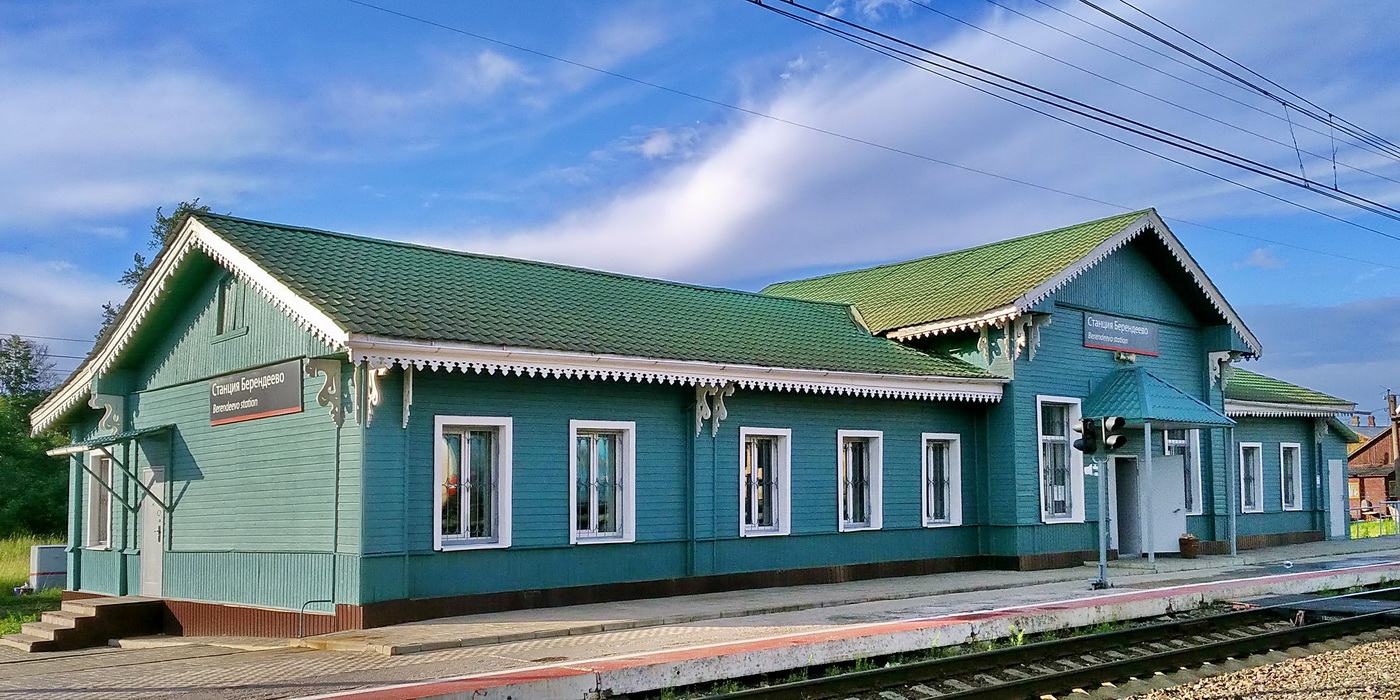 Переславский район, прочие н.п., С. Берендеево, Железнодорожная улица, станция Берендеево