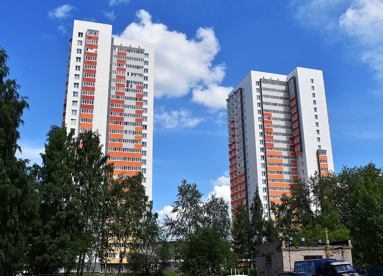 Perm, Улица Вильямса, 51А корп. 1; Улица Вильямса, 51А корп. 2