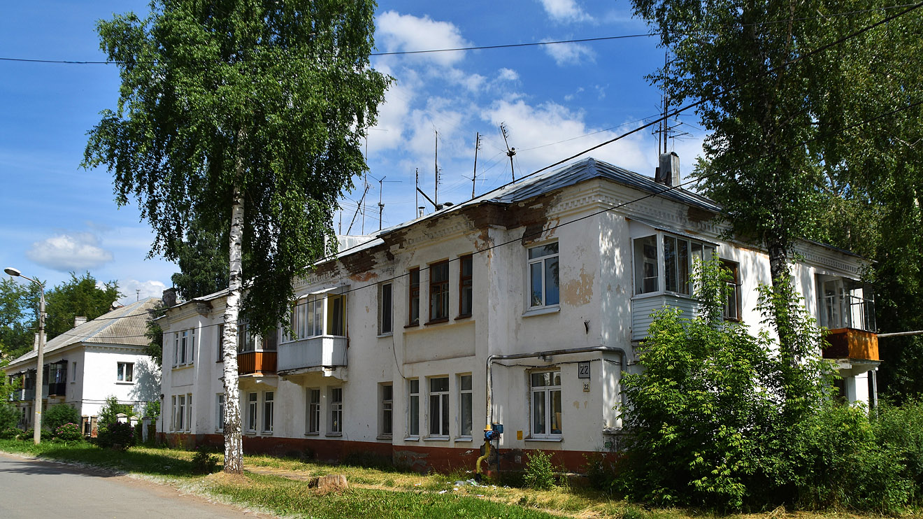 Пермь, Лобвинская улица, 24 / улица Репина, 19; Лобвинская улица, 22