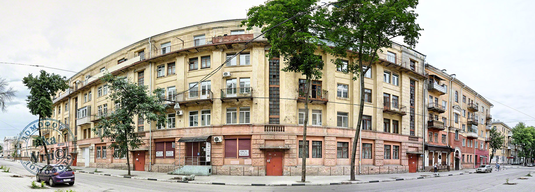 Воронеж, Улица Чайковского, 1; Улица Фридриха Энгельса, 13