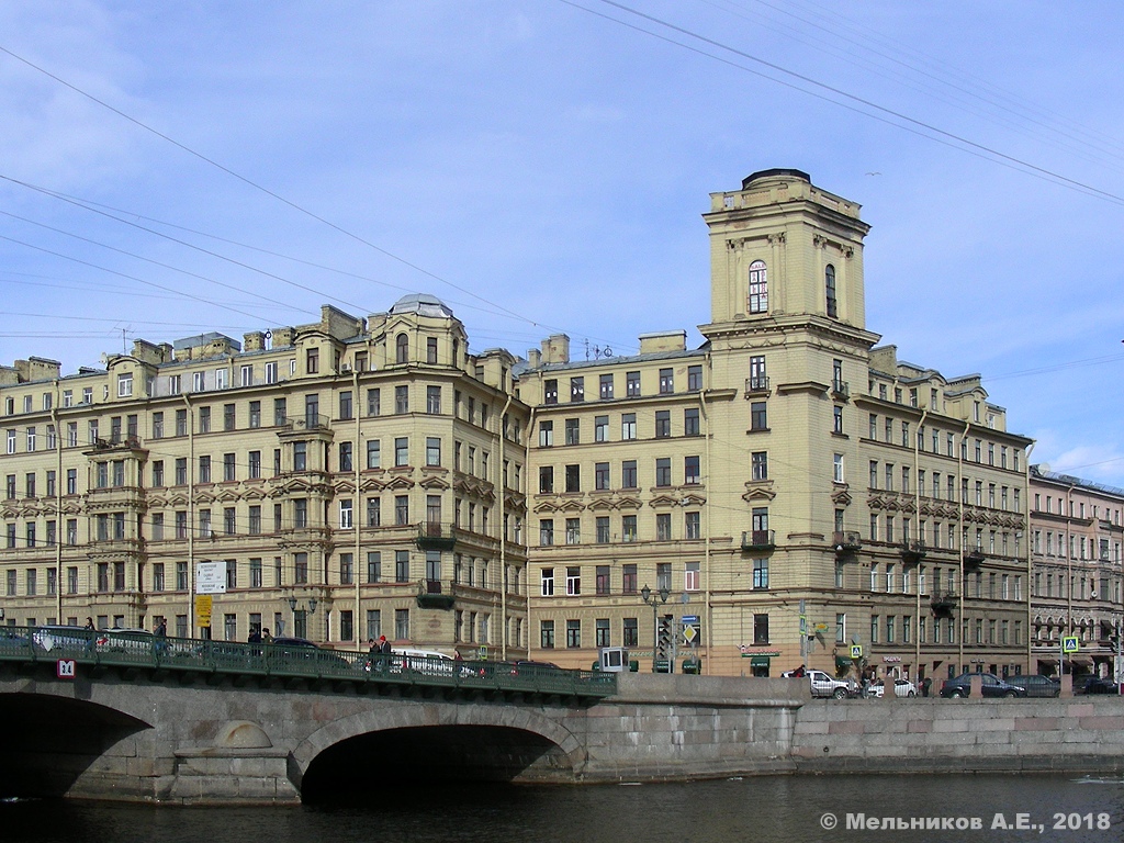 Санкт-Петербург, Набережная реки Фонтанки, 127 / Вознесенский проспект, 57