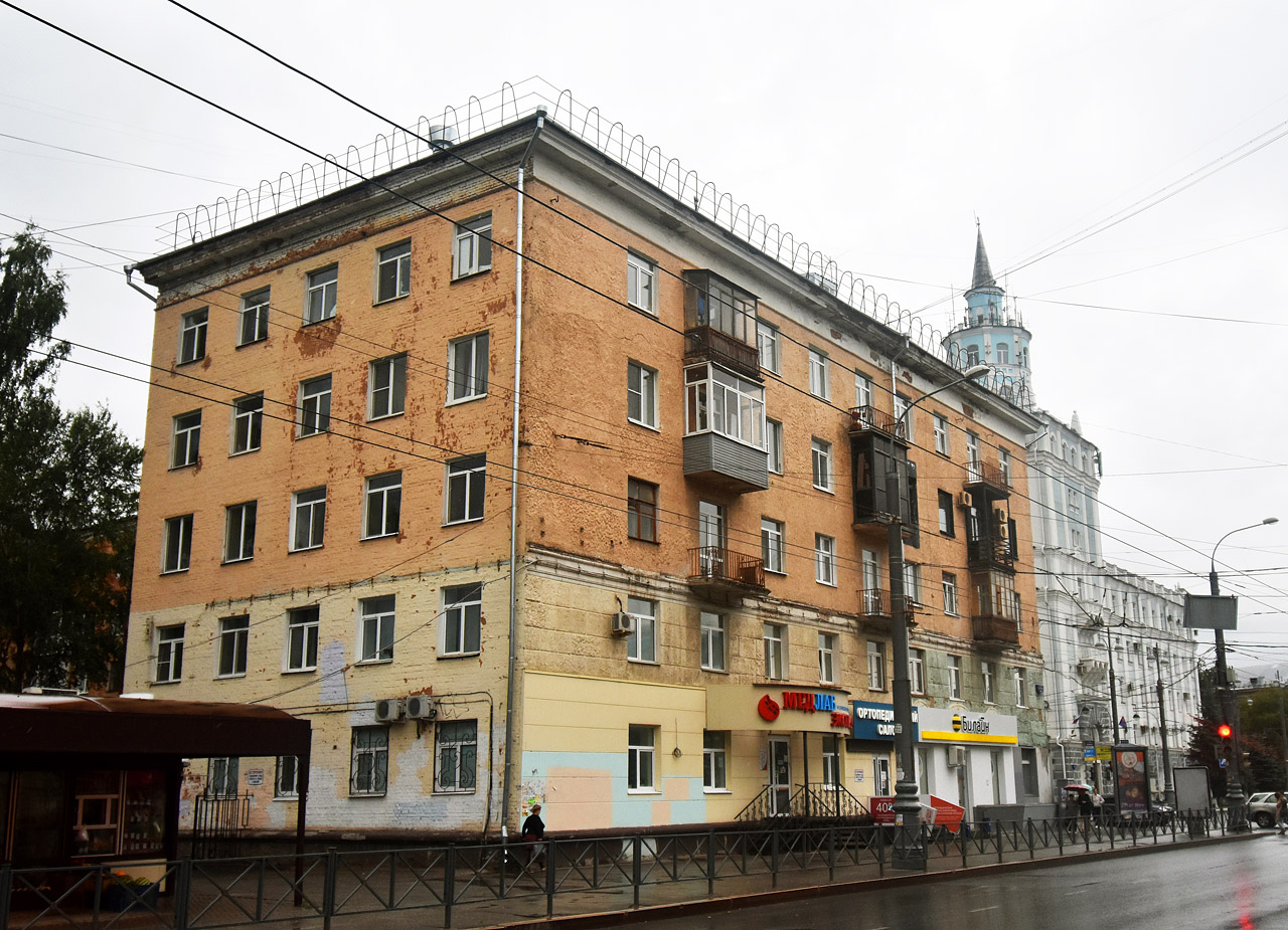 Пермь, Улица Героев Хасана, 1 / улица Белинского, 44; Улица Белинского, 46 / Комсомольский проспект, 74 / Улица Героев Хасана, 2