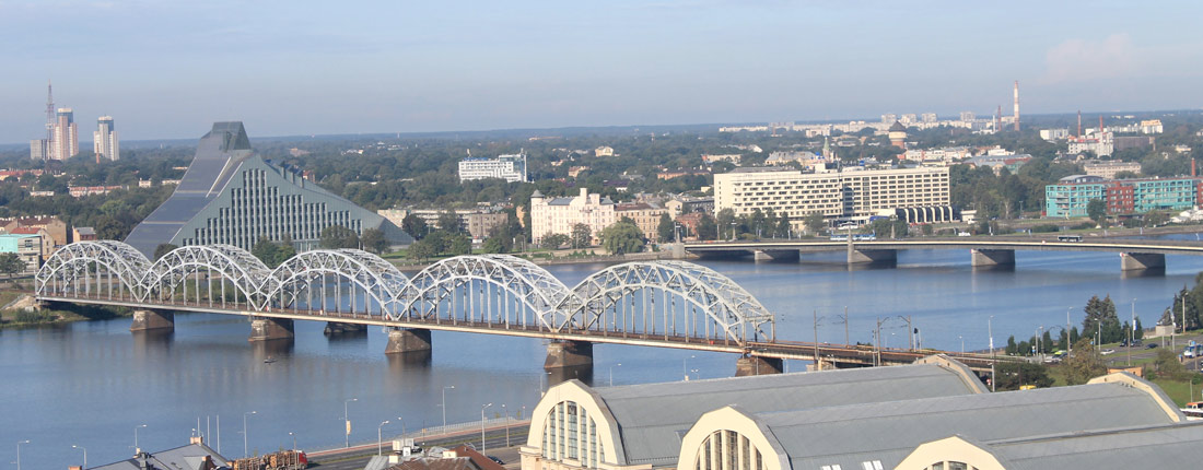 Рига, Dzelzceļa tilts; Akmens Tilts