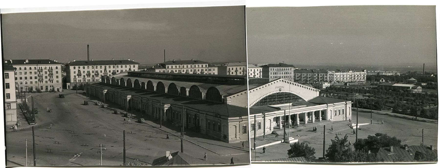 Samara, Улица Агибалова, 19 / Спортивная улица, 22. Samara — Historical photos (until 2000)