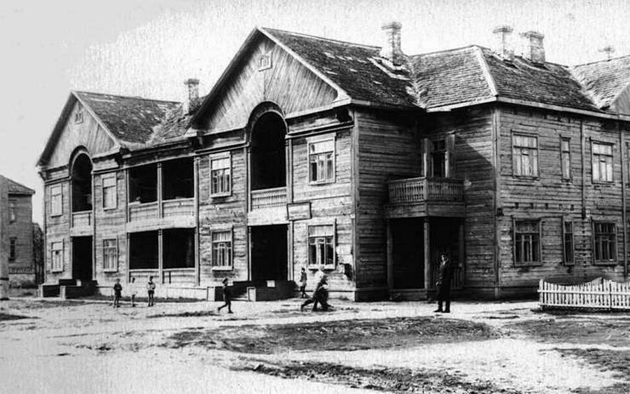 Samara, Улица Сергея Лазо, 7 / Улица Парижской Коммуны, 14. Samara — Historical photos (until 2000)