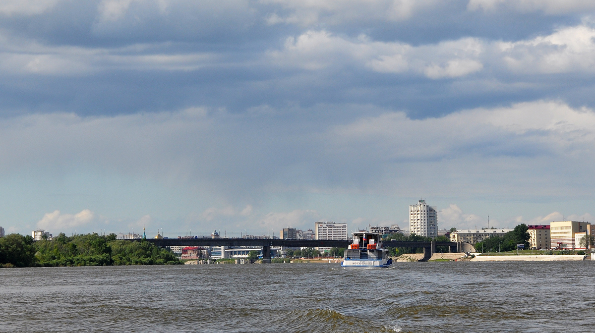 Omsk, Ленинградский мост