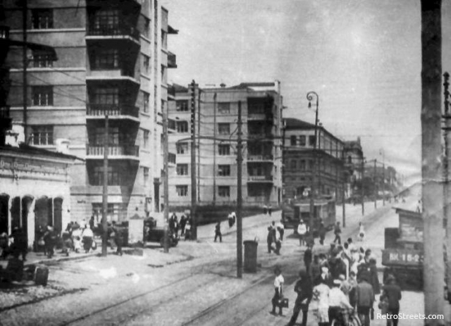 Самара, Галактионовская улица, 38 / Ленинградская улица, 72 / Улица Высоцкого, 3 / Улица Высоцкого, 3А. Самара — Исторические фото (до 2000 года)