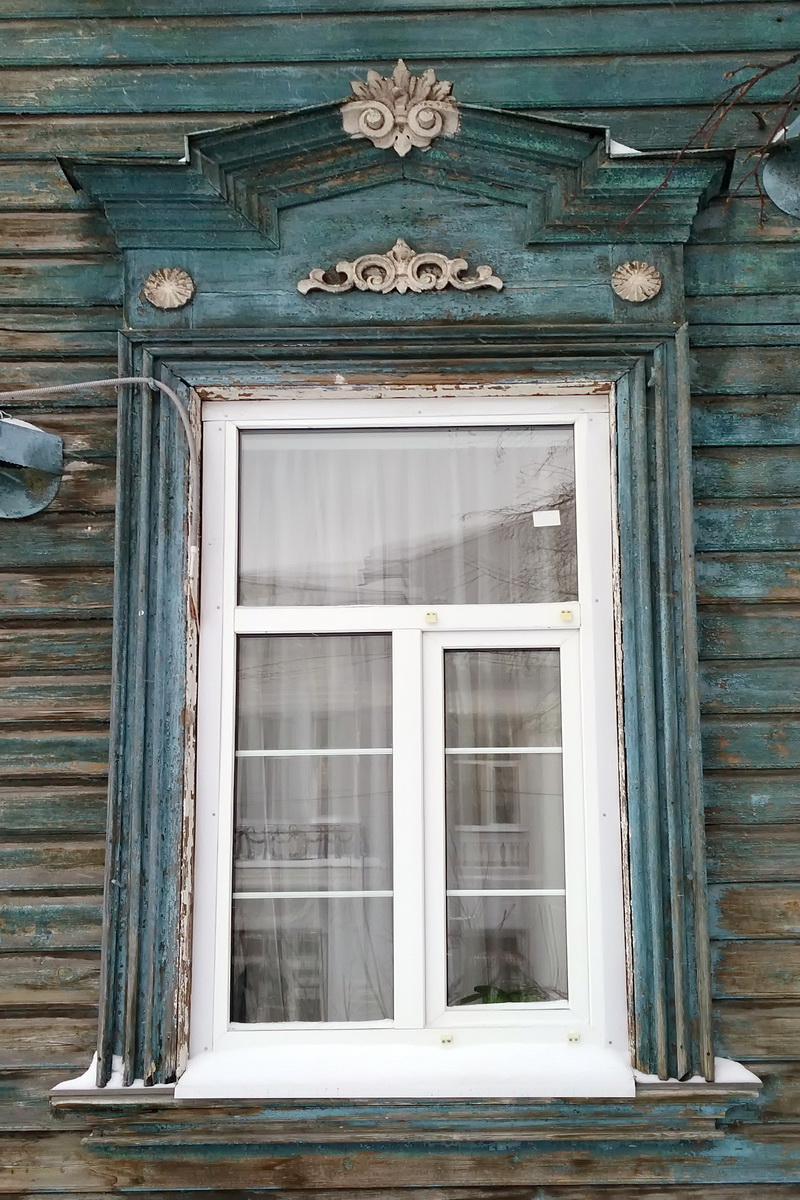 Казань, Улица Гоголя, 5. Резные наличники