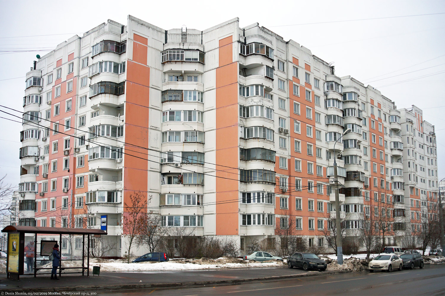 Moskau, Чечёрский проезд, 100