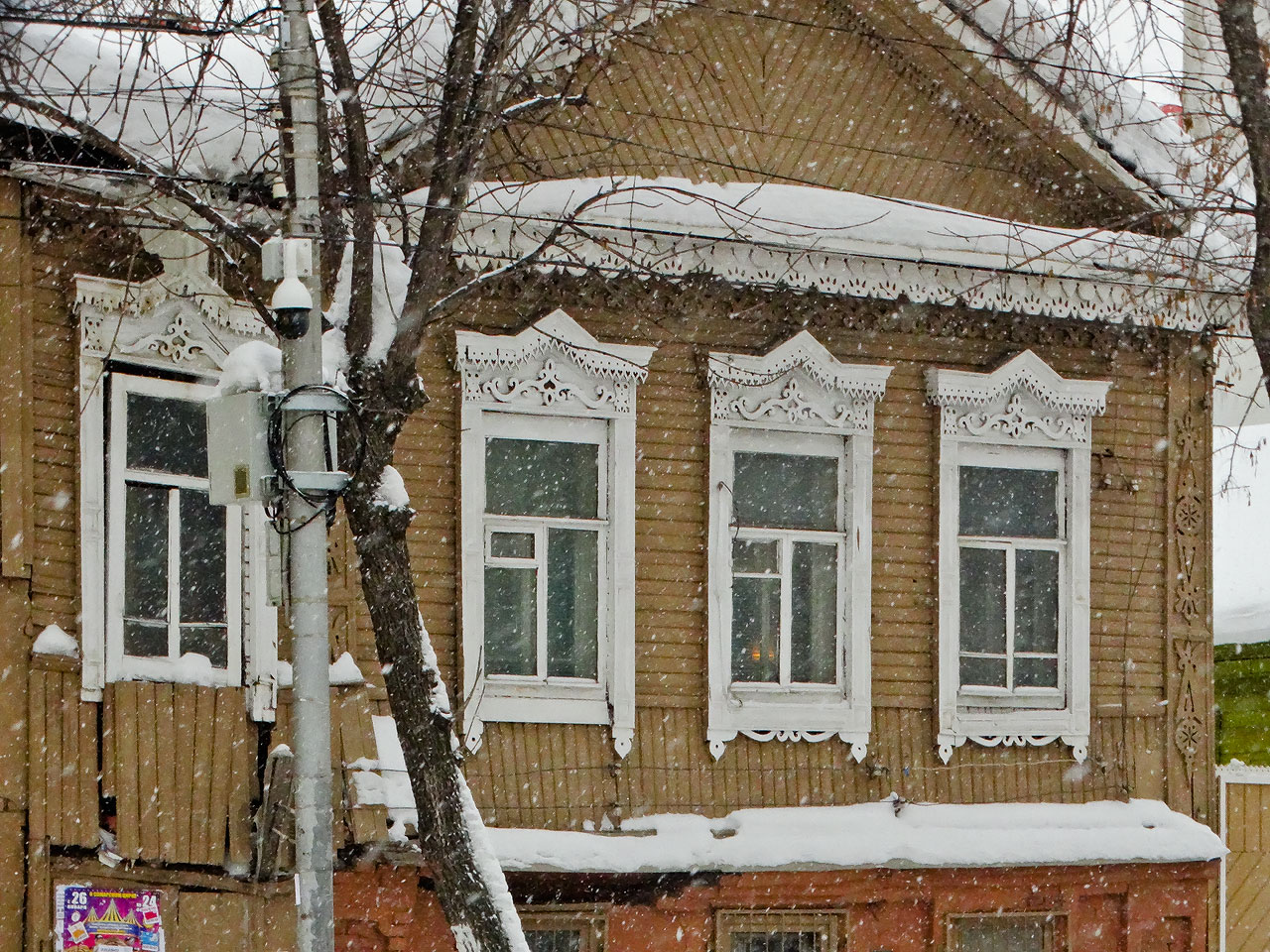 Samara, Красноармейская улица, 67. Резные наличники