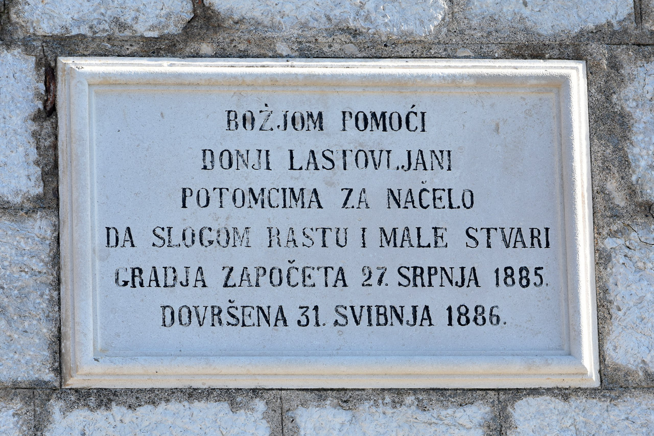 Tivat, Дона Ластва, церковь Святого Роха