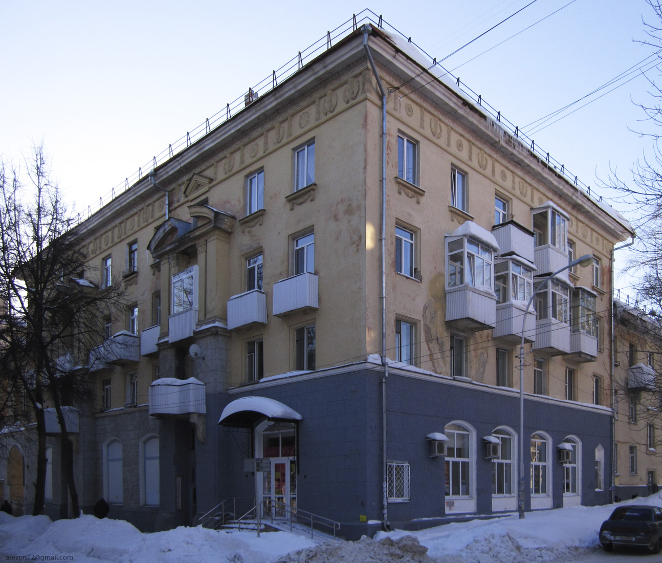 Уфа, Архитектурная улица, 20 / Улица Победы, 17