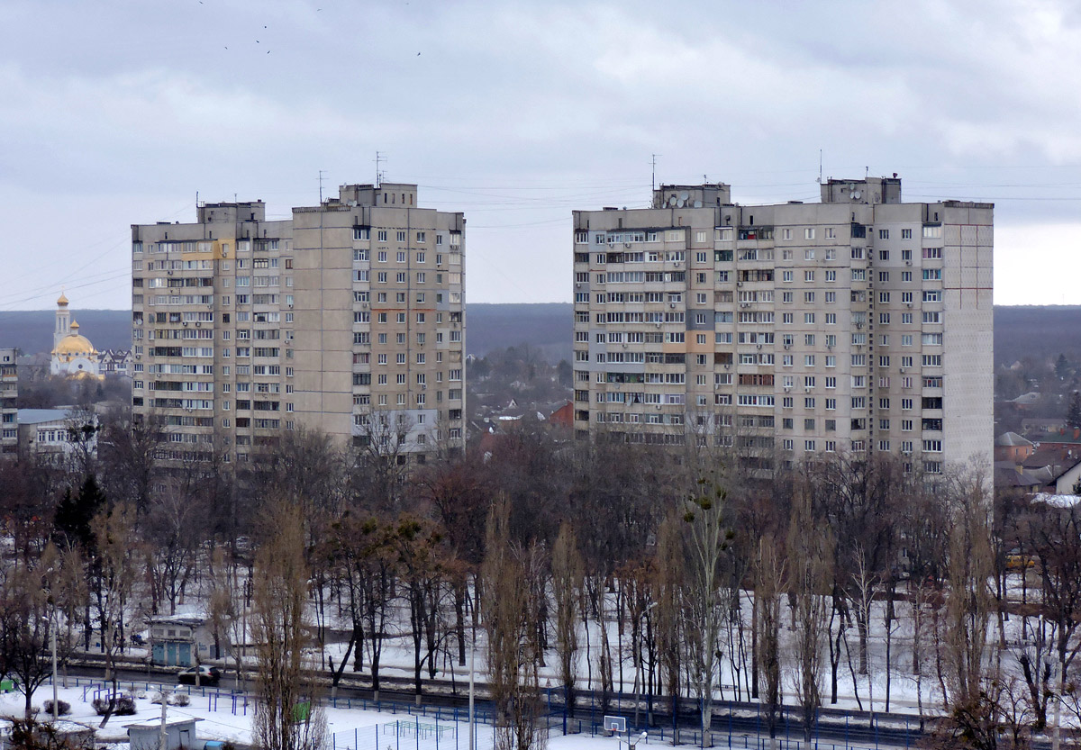 Харьков, Волонтёрская улица, 50 (п. 1); Волонтёрская улица, 50 (п. 2); Волонтёрская улица, 52; Волонтёрская улица, 54 (п. 2)