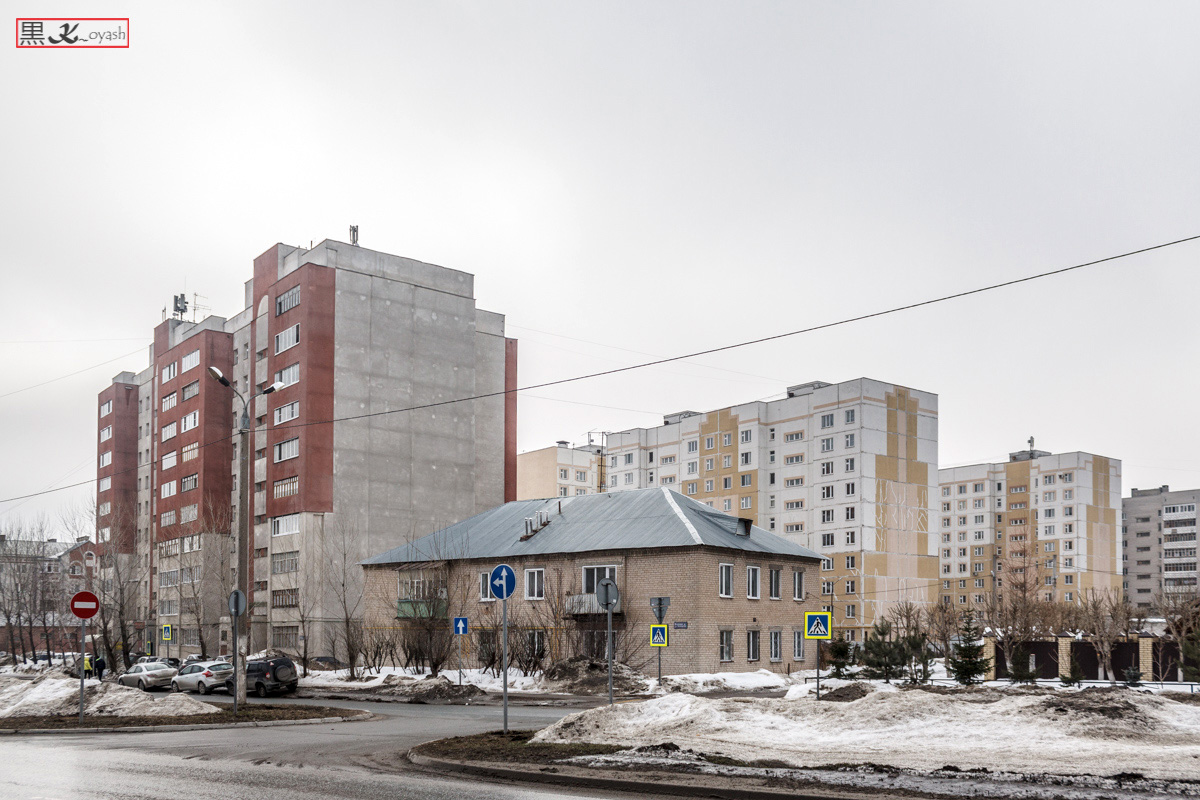 Kasan, Беломорская улица, 17 / Улица Челюскина, 37; Улица Челюскина, 35; Беломорская улица, 21А