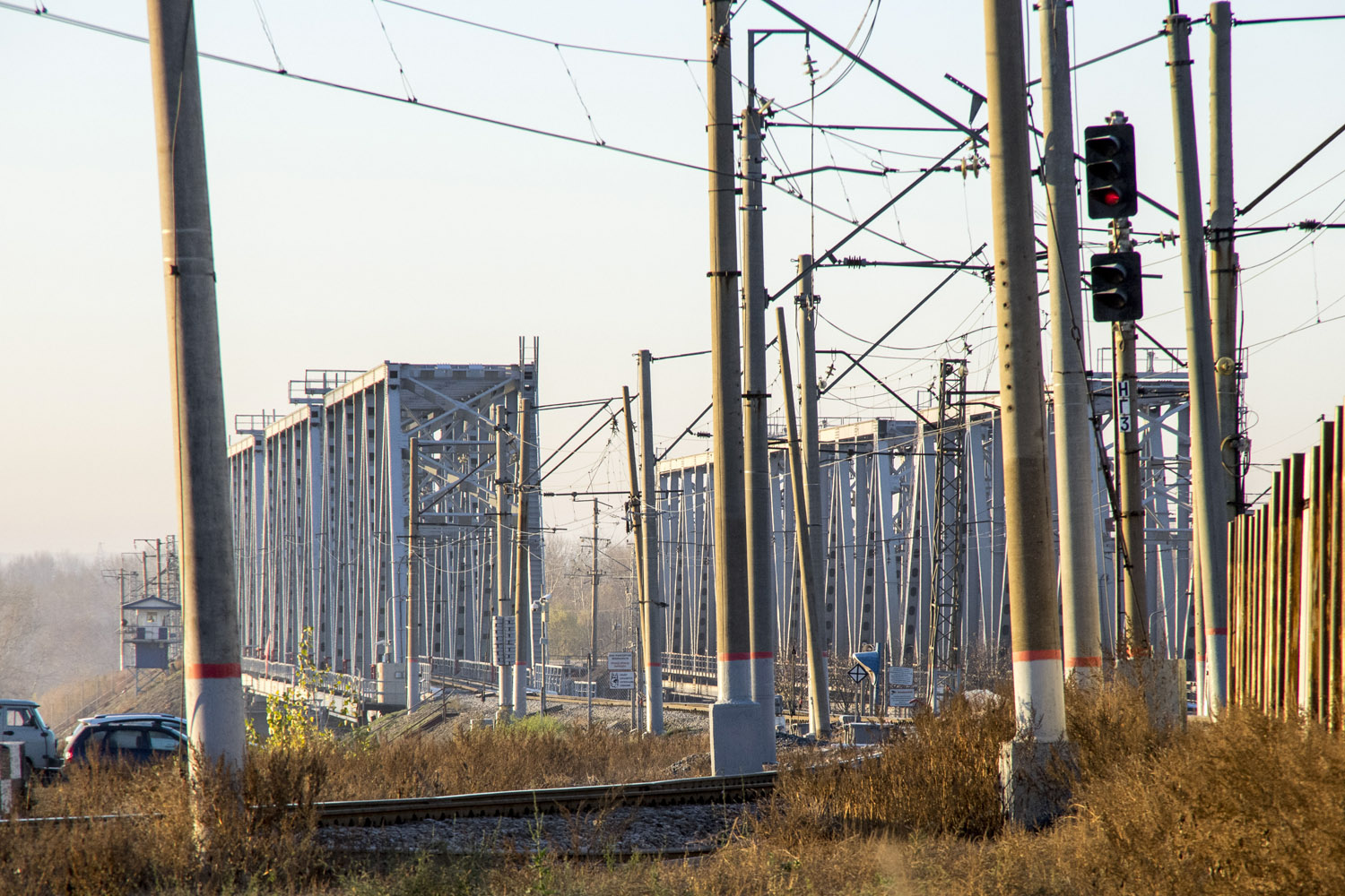 Samara, река Самара, Железнодорожный мост