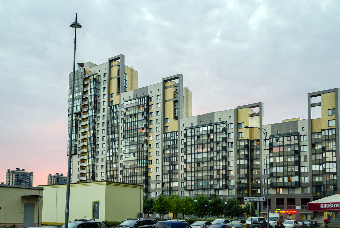 Санкт-Петербург, Улица Адмирала Коновалова, 2-4; Петергофское шоссе, 47 корп. 2