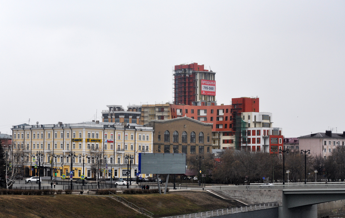 Омск, Ильинская улица, 1; Улица Лермонтова, 8; Улица Ленина, 20