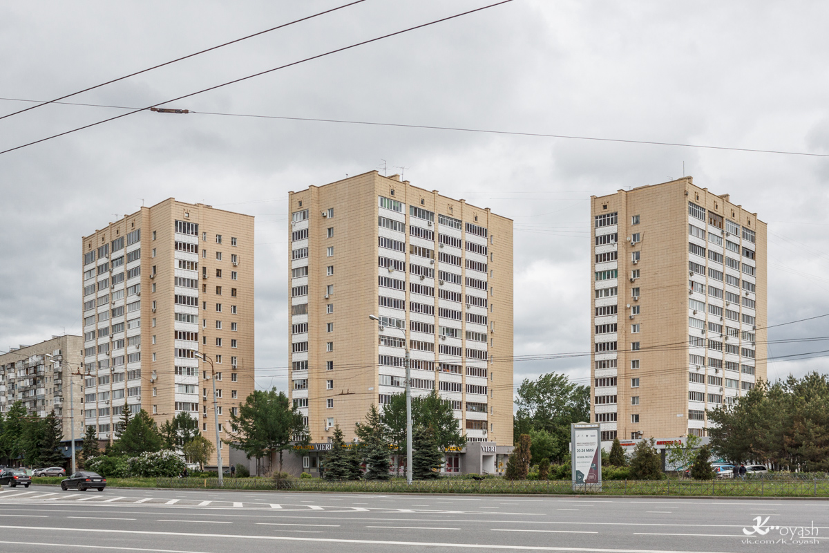 Казань, Проспект Ибрагимова, 89; Чистопольская улица, 1; Чистопольская улица, 3