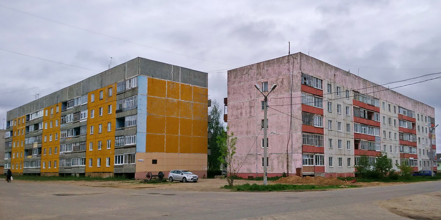Некрасовское, Улица Матросова, 3; Улица Строителей, 15