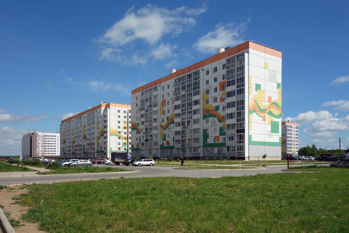 Великий Новгород, Улица Якова Павлова, 3 корп. 1; Улица Якова Павлова, 5 корп. 2; Улица Якова Павлова, 7 корп. 1