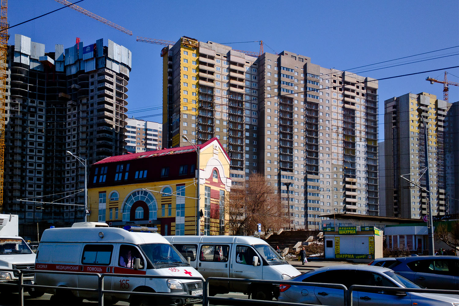 Самара, Московское шоссе, 25; Московское шоссе, 23; Московское шоссе, 27
