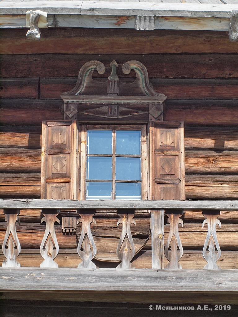 Медвежьегорский район, прочие н.п., Остров Кижи, дом Ошевнева. Резные наличники