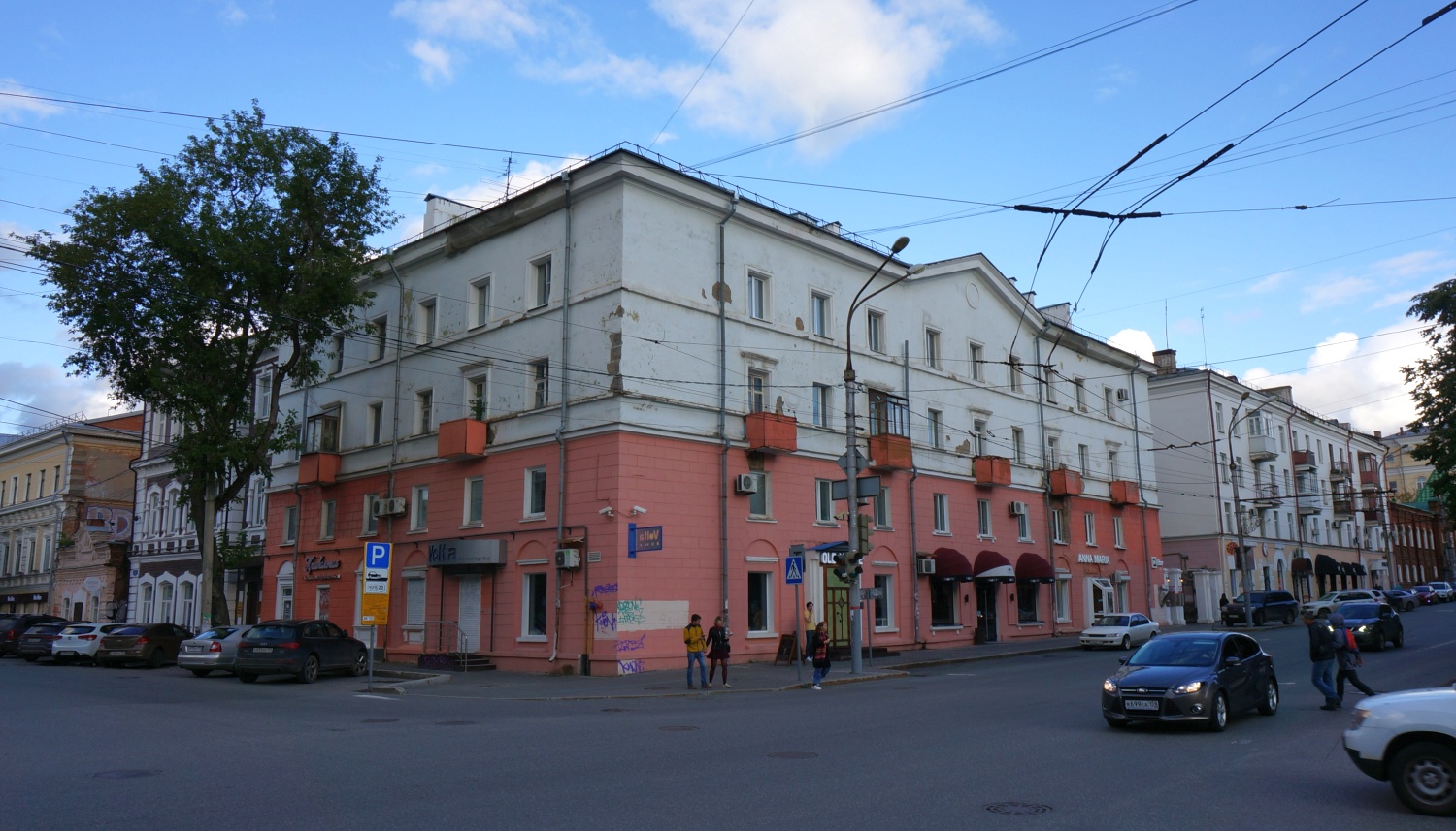 Пермь, Комсомольский проспект, 14; Комсомольский проспект, 16