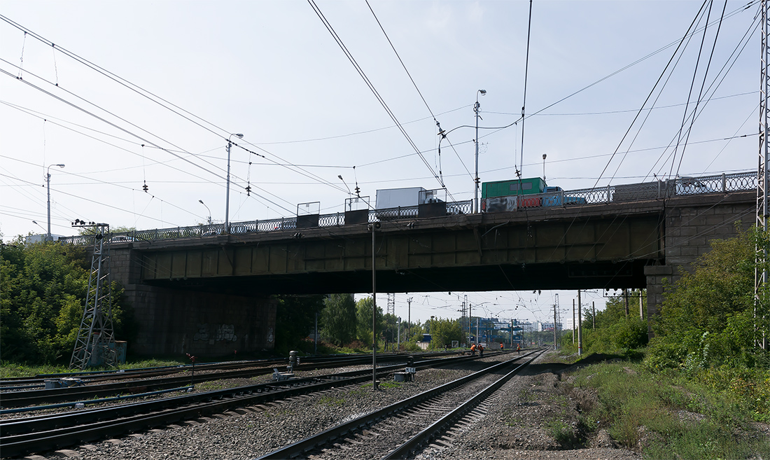 Уфа, Уфимское шоссе, Шумавцовский путепровод