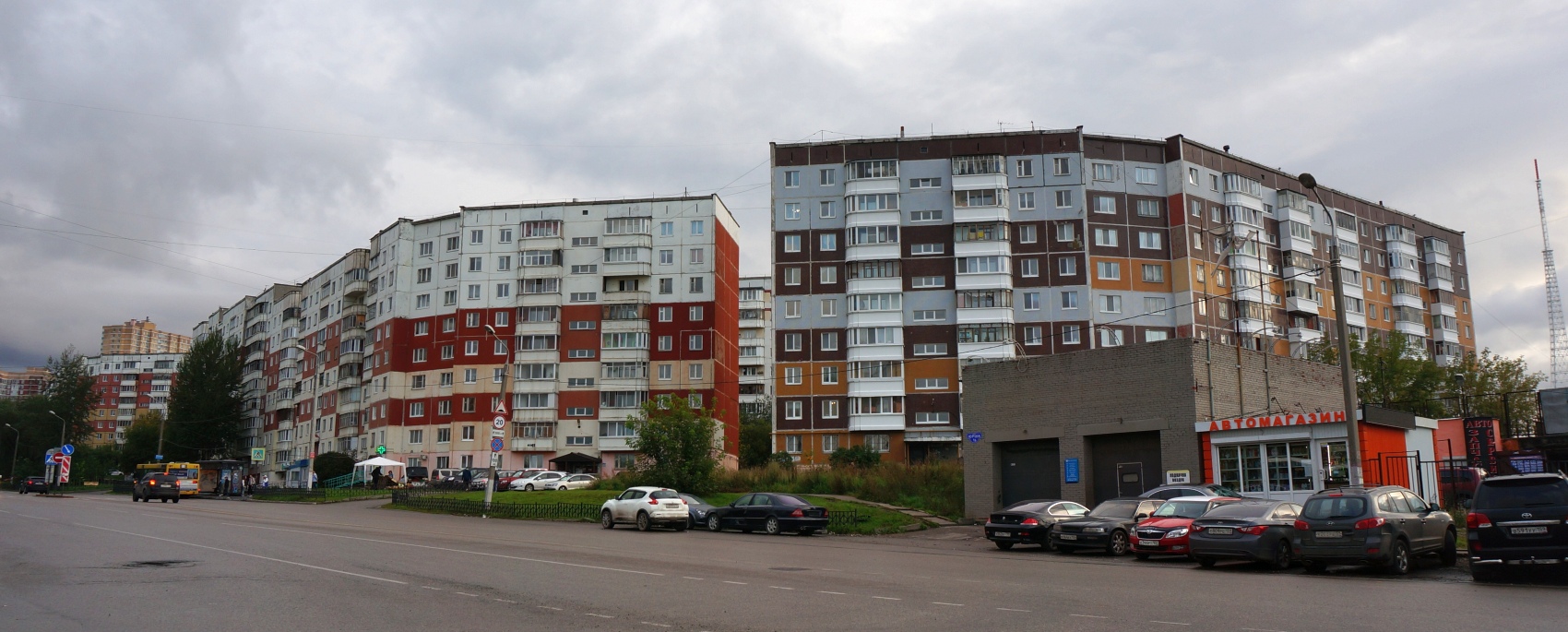 Пермь, Улица Юрша, 1Б; Улица Юрша, 1; Улица Юрша, 5
