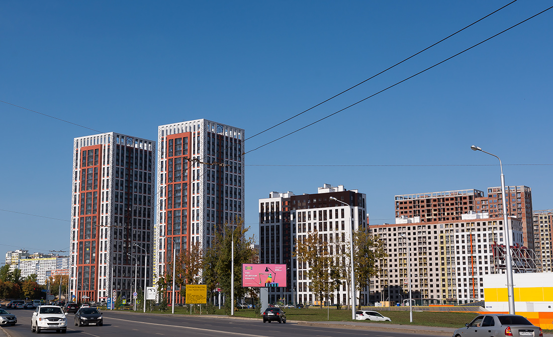 Уфа, Улица Рудольфа Нуреева, 6; Улица Энтузиастов, 11; Улица Энтузиастов, 13