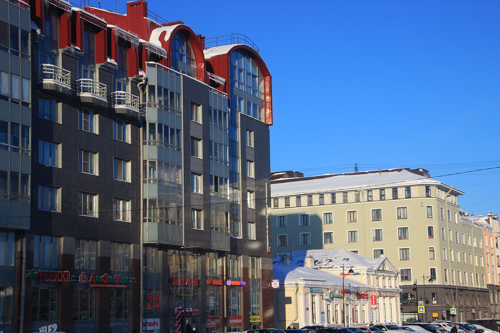 Выборг, Улица Ушакова, 4; Улица Ушакова, 6; Северная улица, 8