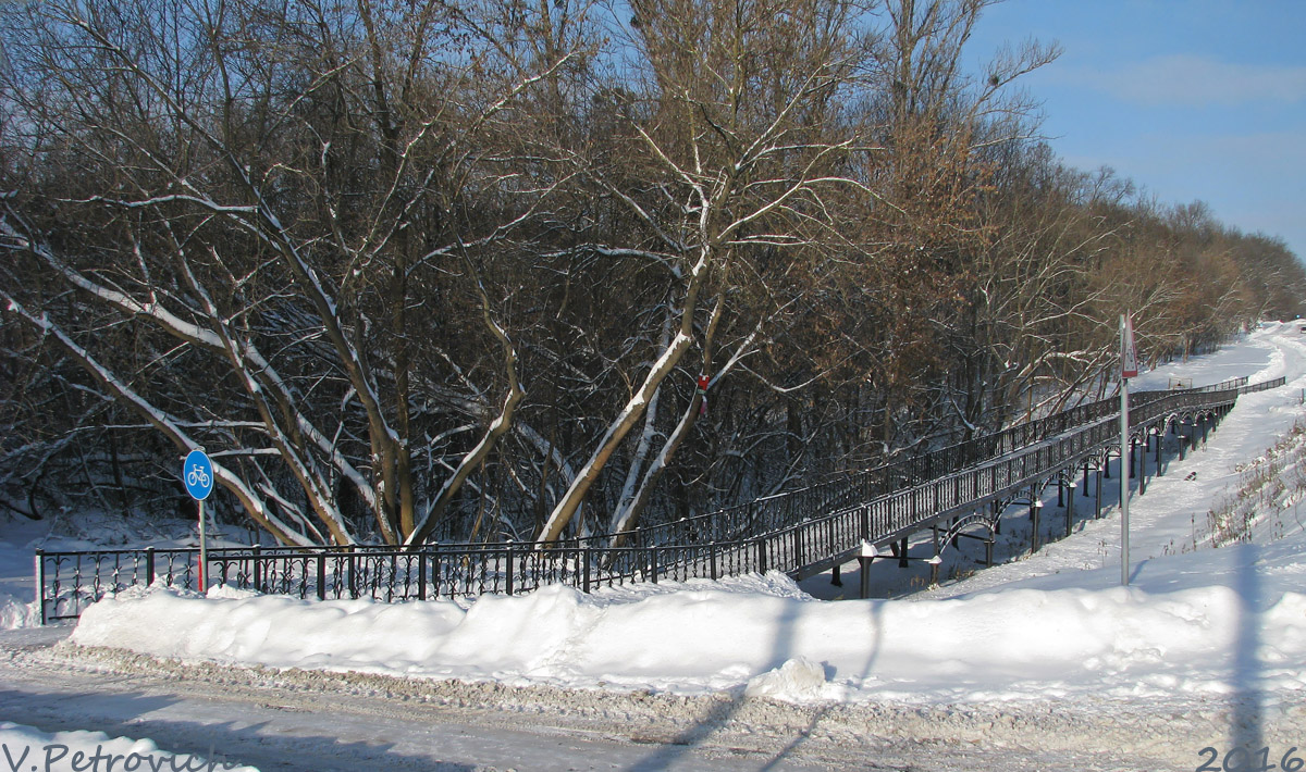 Харкiв, Белгородское шоссе, Вело-пешеходный мост