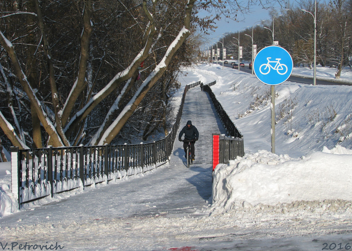Charkow, Белгородское шоссе, Вело-пешеходный мост