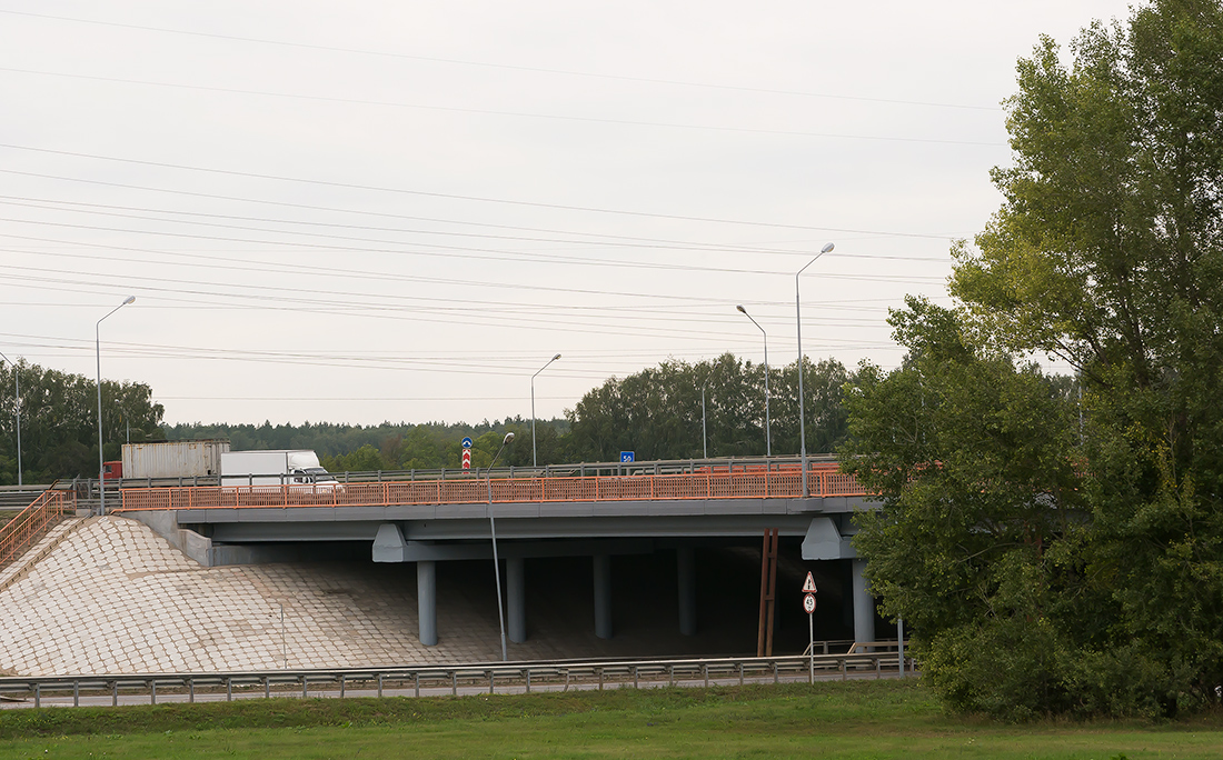 Уфимский район, прочие н.п., Автодорога М-5 "Урал", старая дёмская развязка