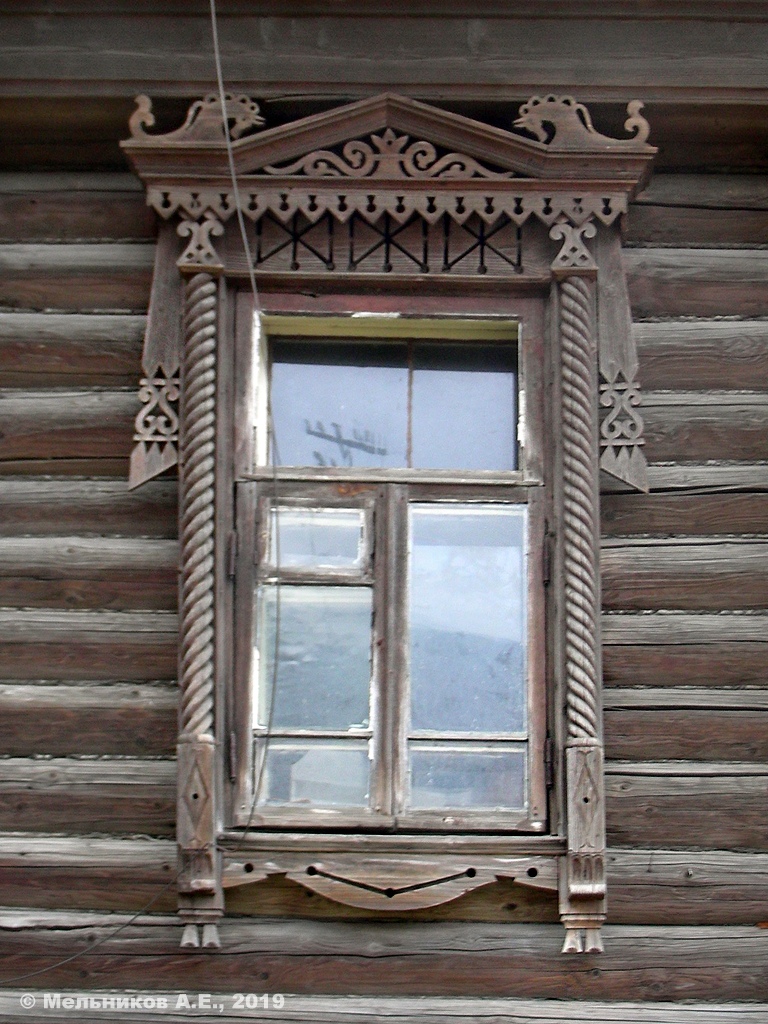 Палех, Улица Ленина, 25. Резные наличники