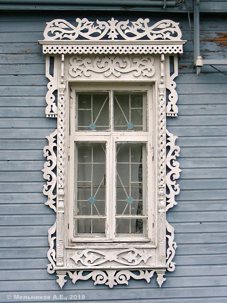 Палех, Улица Демьяна Бедного, 19. Резные наличники