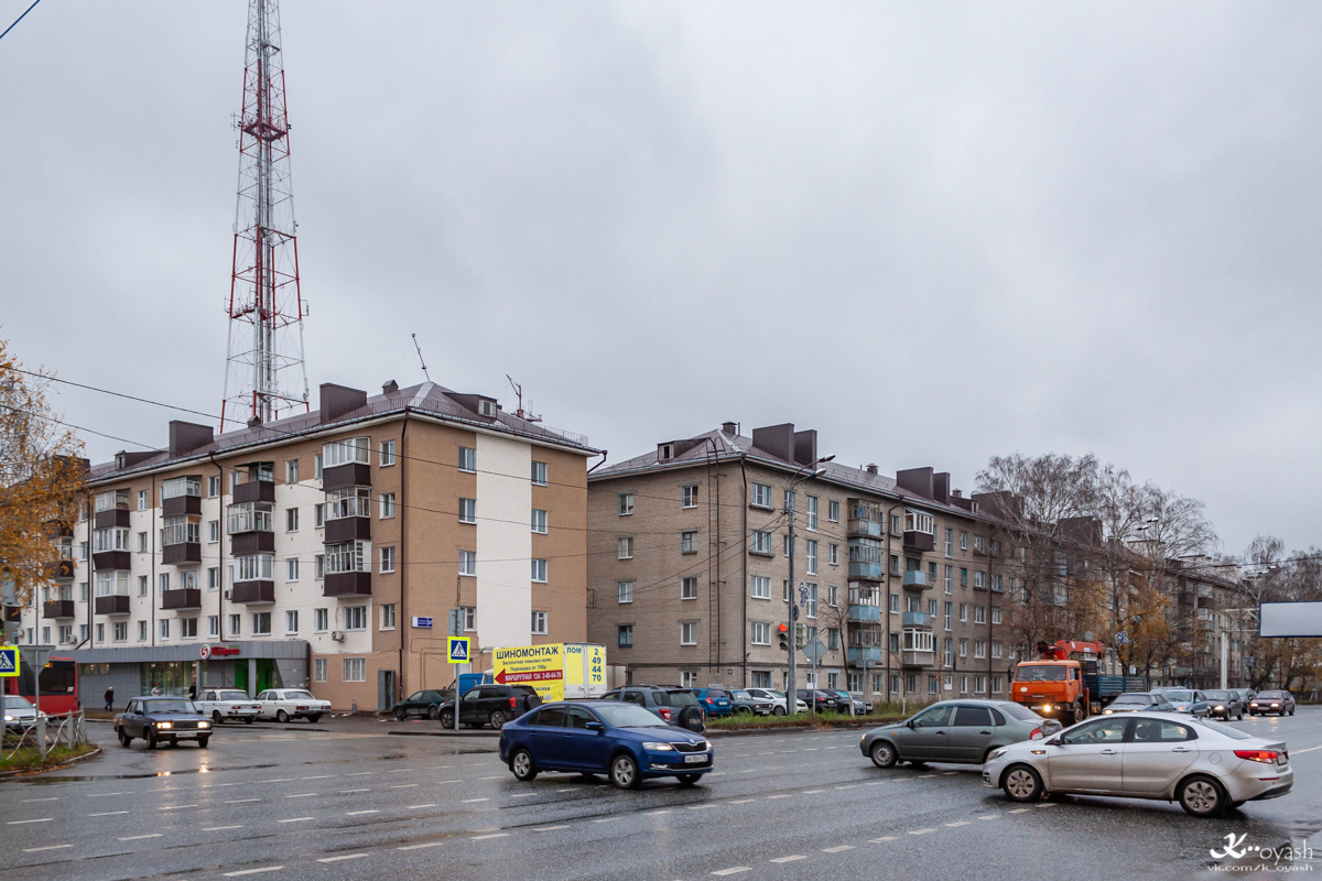 Казань, Улица Можайского, 2 / Горьковское шоссе, 37; Горьковское шоссе, 39