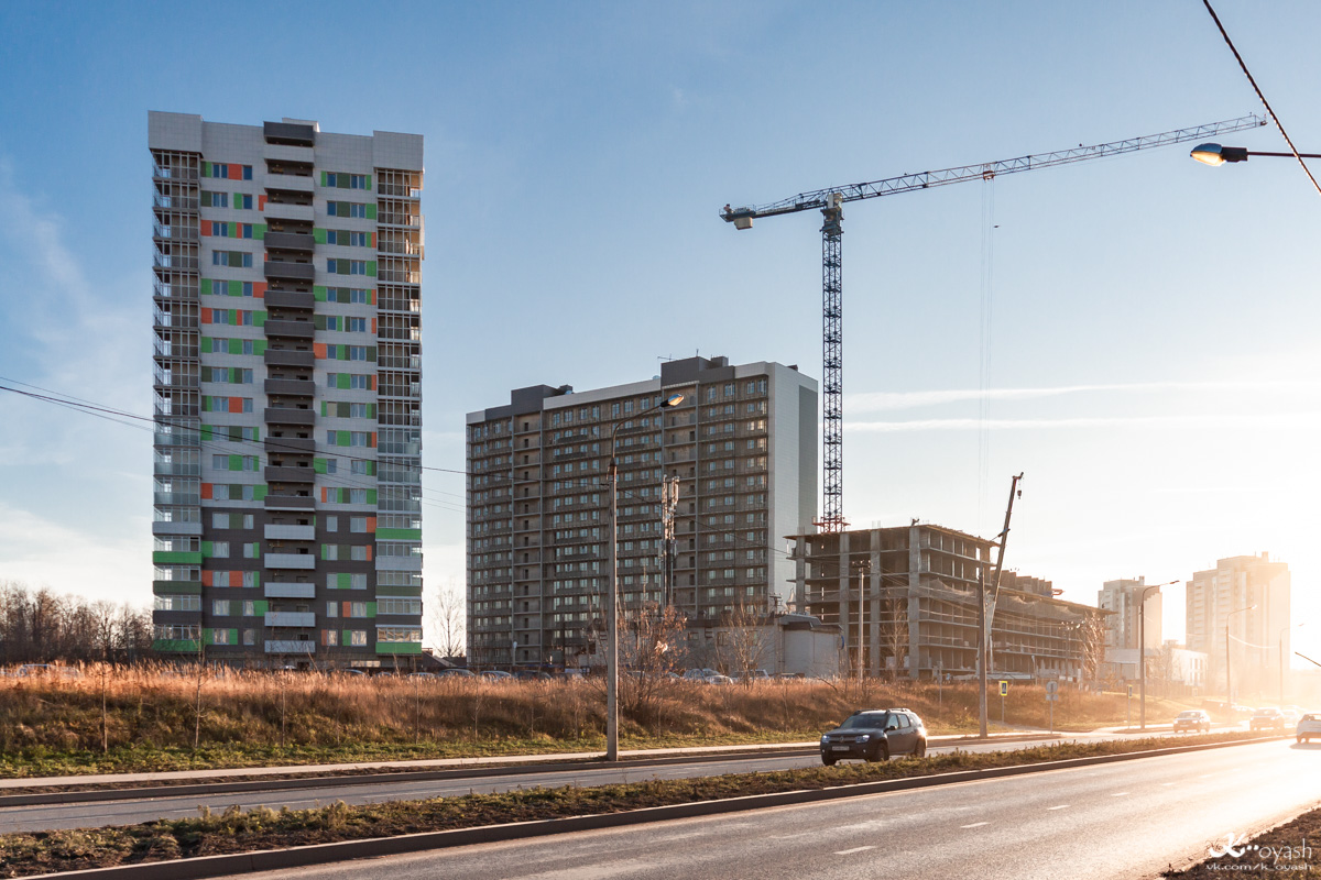 Казань, Улица Комиссара Габишева, 18А; Улица Комиссара Габишева, 16А; Улица Комиссара Габишева, 16