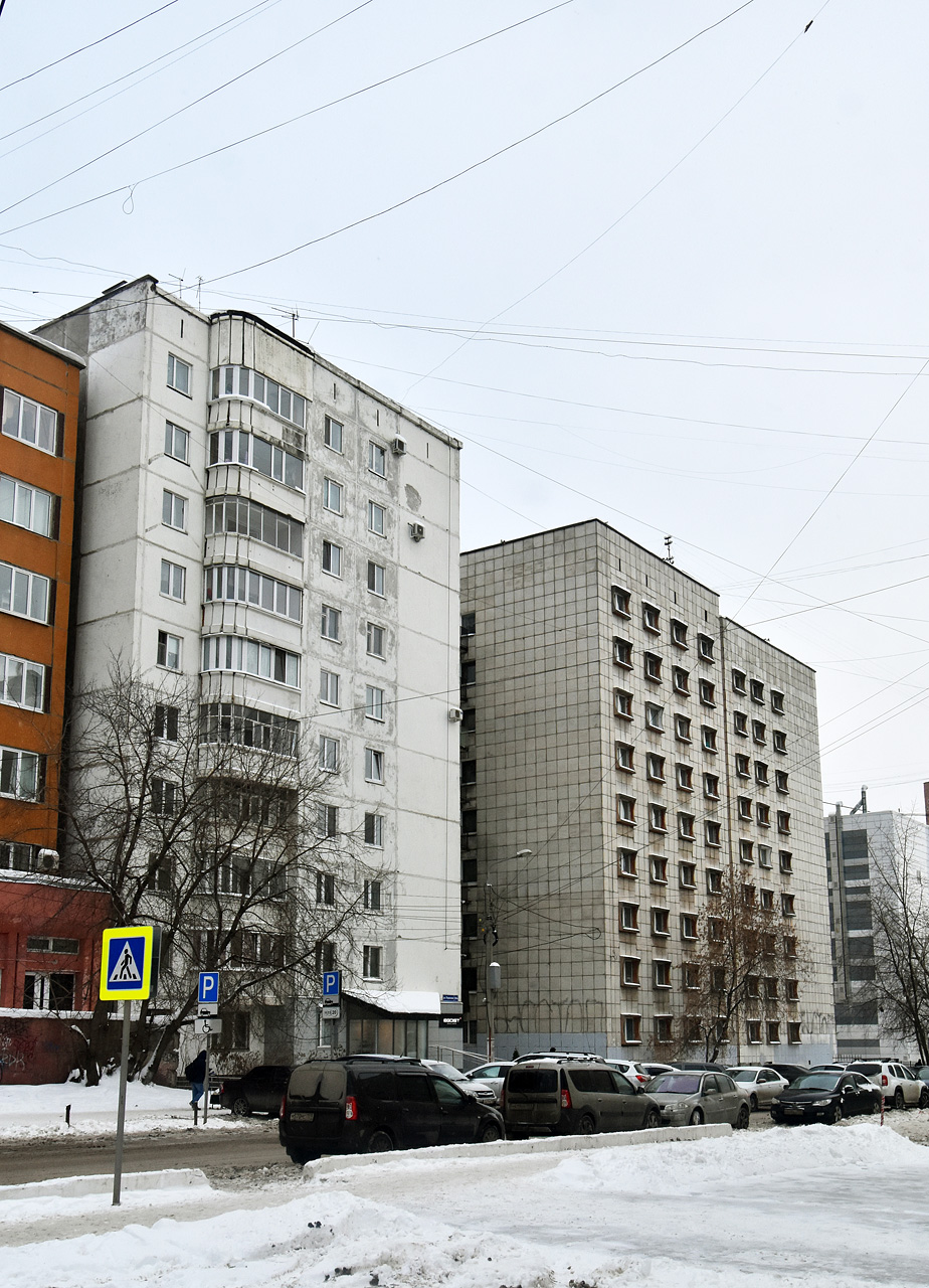 Perm, Пермская улица, 128А; Улица Попова, 18А